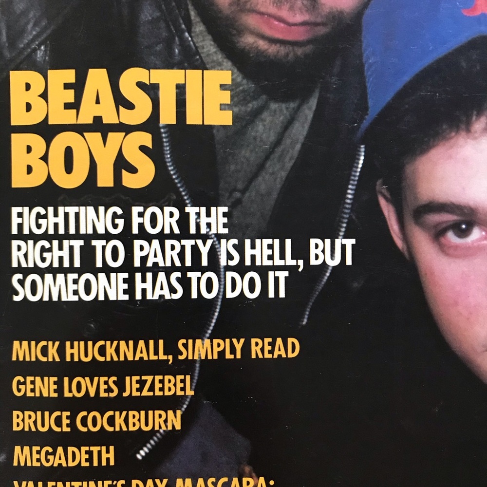 Beastie Boys Spin Magazine ‘87 - Picture 2 of 6